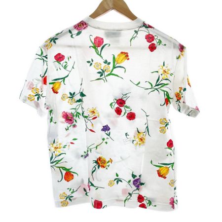  GUCCI グッチ Tシャツ 半袖シャツ 花柄 レディース ホワイト