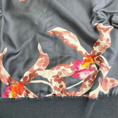  Salvatore Ferragamo サルヴァトーレフェラガモ カットソー 半袖 花 レディース ネイビー