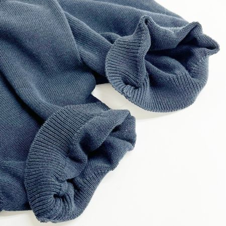  Salvatore Ferragamo サルヴァトーレフェラガモ カットソー 半袖 花 レディース ネイビー