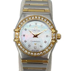 OMEGA オメガ クォーツ 腕時計 コンステレーション 2026.03電池交換済 ステンレススチール シェル 1267.75 シルバー/ゴールド Cランク