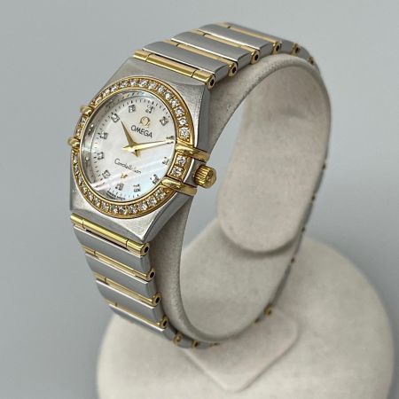 OMEGA オメガ クォーツ 腕時計 コンステレーション 2026.03電池交換済 ステンレススチール シェル 1267.75 シルバー/ゴールド