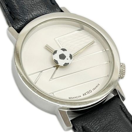  AKTEO 腕時計 アクテオ クオーツ サッカー J.C. MARESCHAL 箱付 メンズ