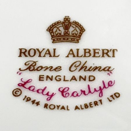  ROYAL ALBERT ロイヤルアルバード ケーキプレート6枚セット ケーキ皿 レディーカーライル 洋食器 未使用品