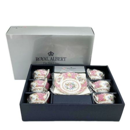  ROYAL ALBERT ロイヤルアルバート カップ&ソーサー 6客セット 未使用品 洋食器 箱付