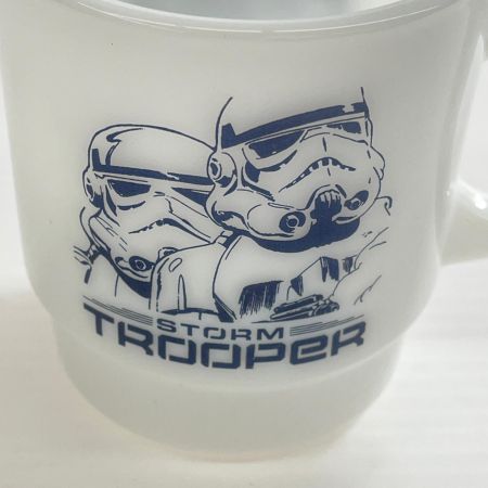  Fire King ファイヤーキング マグカップ コップ スターウォーズ ストームトルーパー STORM TROOPER 