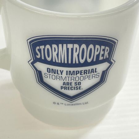  Fire King ファイヤーキング マグカップ コップ スターウォーズ ストームトルーパー STORM TROOPER 