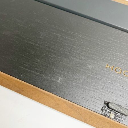  Hacoa ハコア 木製キーボード 2018年製 箱付 パソコン PC周辺機器 full keyboard