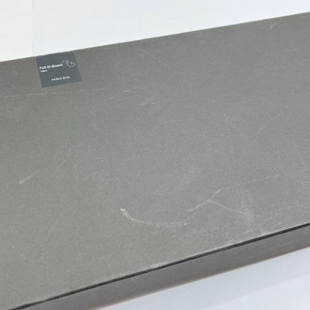  Hacoa ハコア 木製キーボード 2018年製 箱付 パソコン PC周辺機器 full keyboard