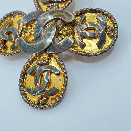  CHANEL シャネル ココマーク ブローチ 96/A ゴールド