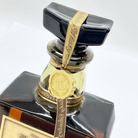 【北海道内限定発送】 ROYAL サントリーローヤル 15年 750ml 43% ジャパニーズ ウィスキー 箱付 未開栓