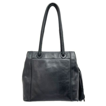  CHANEL シャネル ショルダーバッグ ハンドバッグ ロゴフリンジ 5319963 布袋・ギャランティーカード付  ブラック