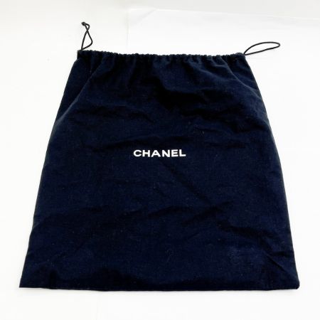  CHANEL シャネル ショルダーバッグ ハンドバッグ ロゴフリンジ 5319963 布袋・ギャランティーカード付  ブラック