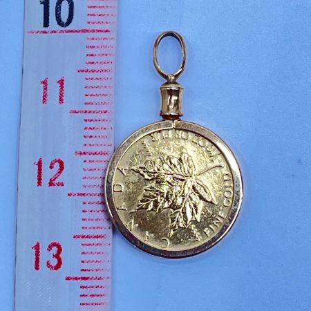  金貨 メイプルリーフ金貨 K24 3.1g/K18 1g 10oz+枠