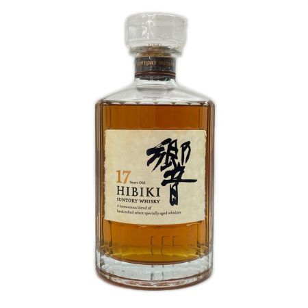 【北海道内限定発送】 HIBIKI サントリーヒビキ ウィスキー 響 700ml 43％ 17年 未開栓