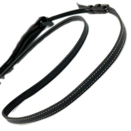  BURBERRY BLUE LABEL バーバリーブルーレーベル ショルダーバッグ チェック柄 ブラック×グレー