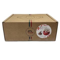  STAUB ストウブ 両手鍋 シャローココットラウンド 26cm ミトン付 4L チェリー Nランク