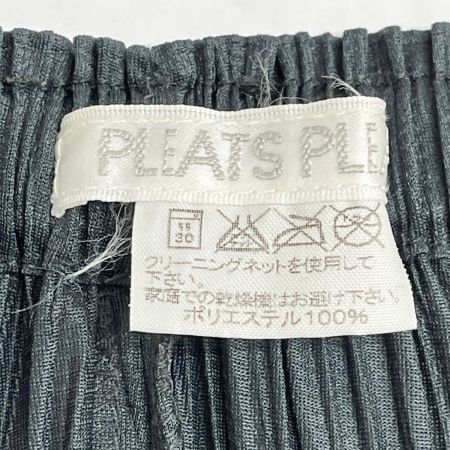  ISSEY MIYAKE イッセイミヤケ プリーツスカート サイズ3 レディース PP23-JG763 グリーン×グレー