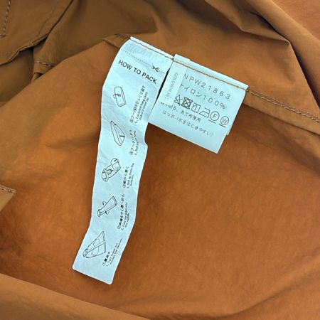  THE NORTH FACE ザノースフェイス ナイロンコート Mサイズ NPW21863 ブラウン
