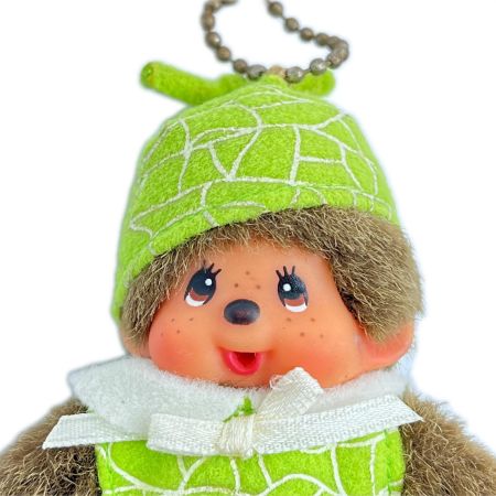  monchhichi フルーツシリーズ モンチッチ メロン 30周年 キーチェーン