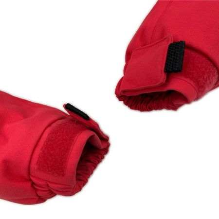  SIMPSON ライダースジャケット Lサイズ プロテクター入り レッド