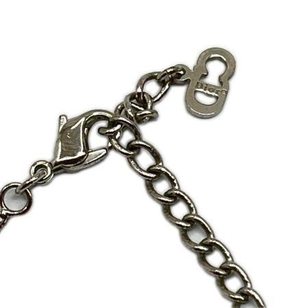  Christian Dior クリスチャンディオール 木の実 ネックレス シルバーカラー
