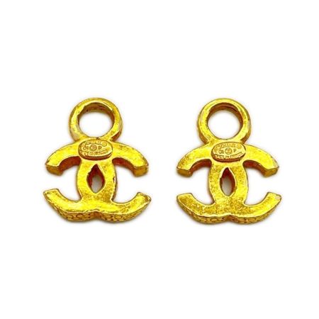  CHANEL シャネル ココマーク ペントップ 2個セット ファッション小物 ゴールド