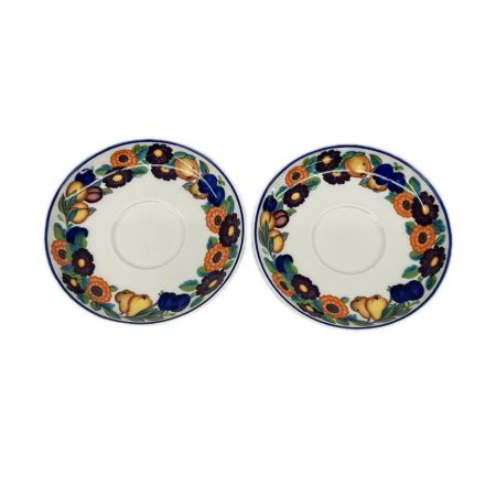 ROYAL COPENHAGEN ロイヤル・コペンハーゲン ゴールデンサマー 4Pセット21cmプレート×2・カップ&ソーサセット 洋食器 箱付