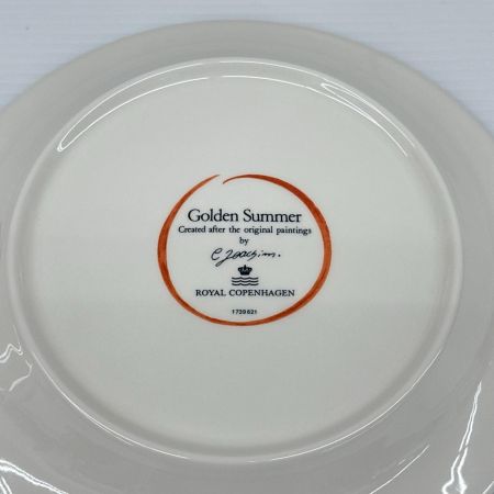 ROYAL COPENHAGEN ロイヤル・コペンハーゲン ゴールデンサマー 4Pセット21cmプレート×2・カップ&ソーサセット 洋食器 箱付