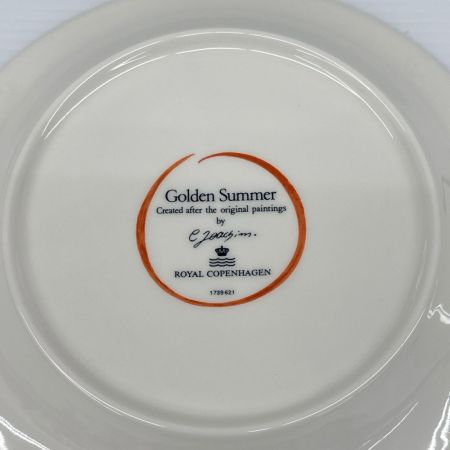 ROYAL COPENHAGEN ロイヤル・コペンハーゲン ゴールデンサマー 4Pセット21cmプレート×2・カップ&ソーサセット 洋食器 箱付