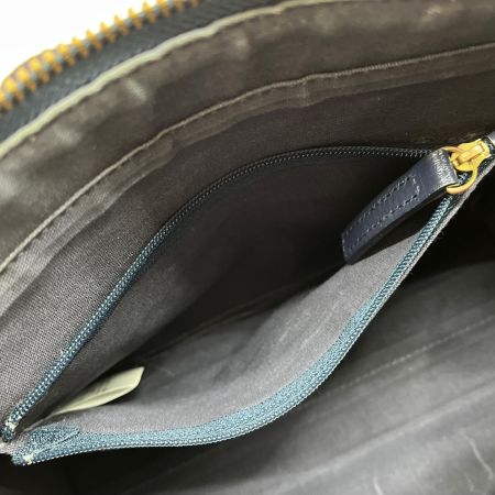  BLUE LABEL CRESTBRIDGE ショルダーバッグ サイドチェック柄 ネイビー