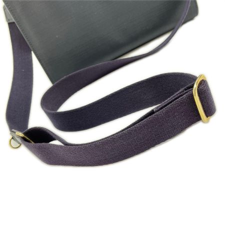  BLUE LABEL CRESTBRIDGE ショルダーバッグ サイドチェック柄 ネイビー