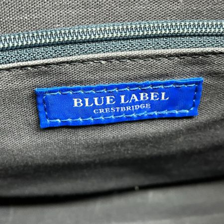  BLUE LABEL CRESTBRIDGE ショルダーバッグ サイドチェック柄 ネイビー