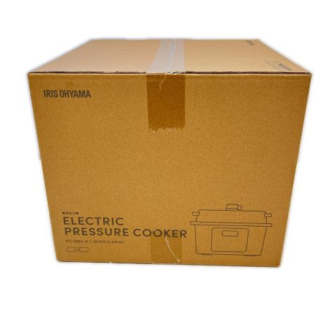  IRISOHYAMA アイリスオーヤマ 電気圧力鍋  3.0L 2024年製 PC-MB3 グレー
