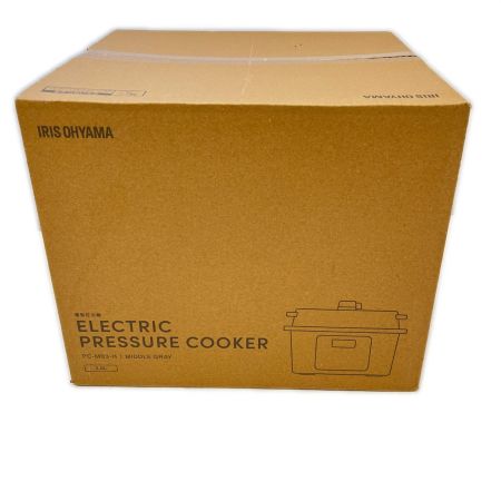  IRISOHYAMA アイリスオーヤマ 電気圧力鍋  3.0L 2024年製 PC-MB3 グレー