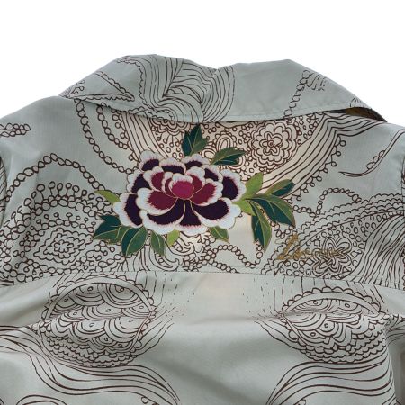  Desigual デジグアル コート サイズ40 21E2926 ベージュ x パープル x グリーン
