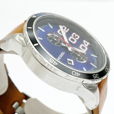  DIESEL ディーゼル 腕時計 本体のみ クォーツ レザー ブルー メンズ DZ-4322