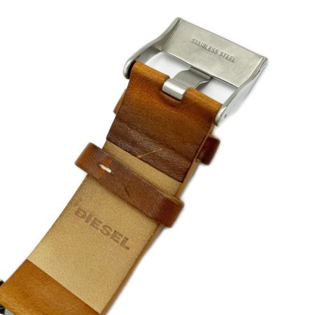  DIESEL ディーゼル 腕時計 本体のみ クォーツ レザー ブルー メンズ DZ-4322