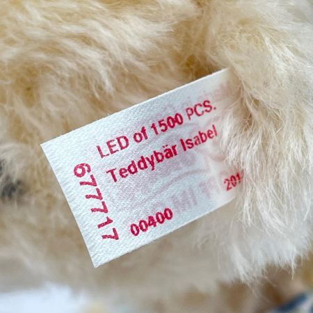  シュタイフ社 テディベア ヌイグルミ イザベル 限定品1500体 2014年製 677717