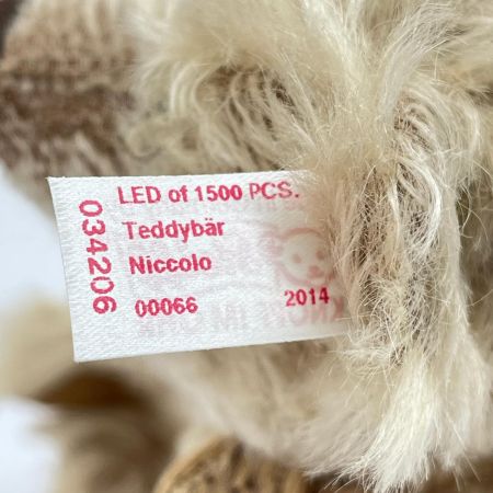  シュタイフ社 テディベア ニコロ 本体のみ 2014年世界1500限定 034206