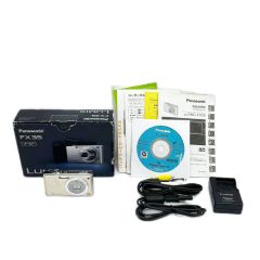  Panasonic パナソニック デジタルカメラ ゴールド 取説・充電器・箱付 DMC-FX35 Bランク