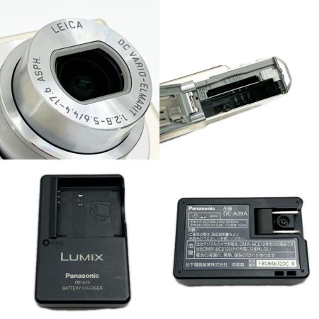  Panasonic パナソニック デジタルカメラ ゴールド 取説・充電器・箱付 DMC-FX35