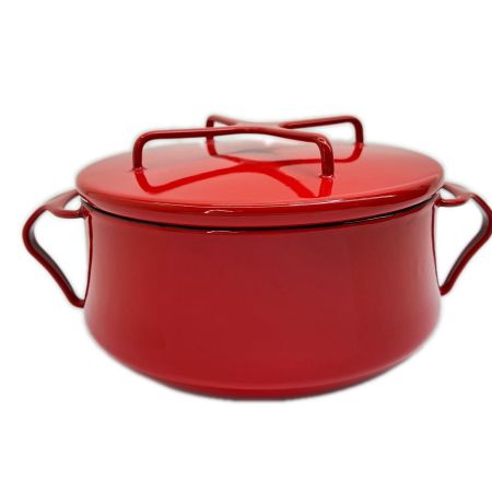 DANSK ダンスク コベンスタイル 両手鍋 ホーロー鍋 ガス・IH対応 レッド