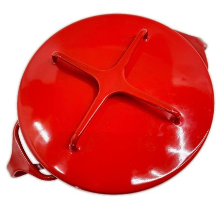  DANSK ダンスク コベンスタイル 両手鍋 ホーロー鍋 ガス・IH対応 レッド