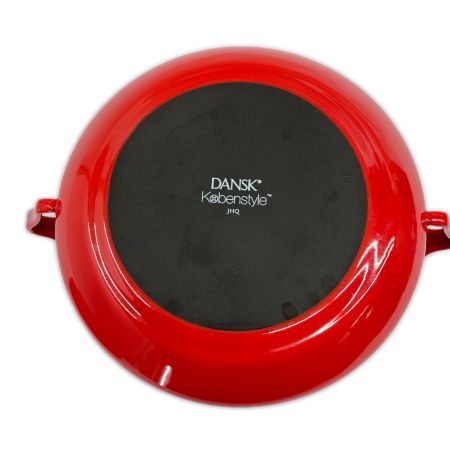  DANSK ダンスク コベンスタイル 両手鍋 ホーロー鍋 ガス・IH対応 レッド