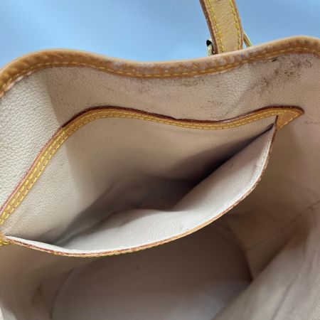  LOUIS VUITTON ルイヴィトン トートバッグ モノグラム バケット27 ポーチ付 ベタ有 M42236 ブラウン