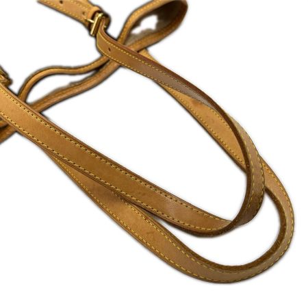  LOUIS VUITTON ルイヴィトン トートバッグ モノグラム バケット27 ポーチ付 ベタ有 M42236 ブラウン