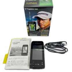 ◆◆ YUPITERU ユピテル GOLFNAVI ゴルフナビゲーション YGN 7000 ブラック Aランク