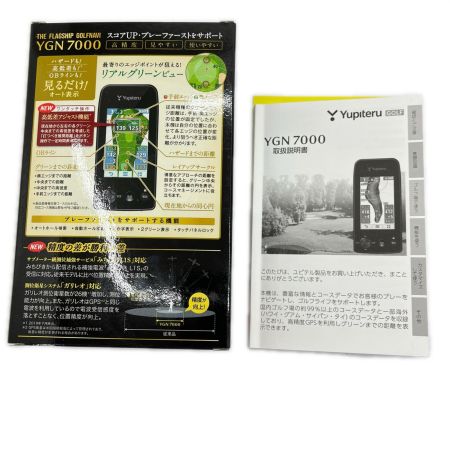  YUPITERU ユピテル GOLFNAVI ゴルフナビゲーション YGN 7000 ブラック