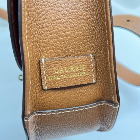  LAUREN RALPH LAUREN ラルフ ローレン ショルダーバッグ レザー ブラウン