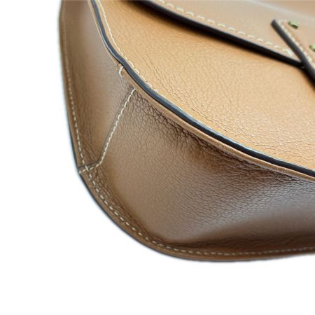  LAUREN RALPH LAUREN ラルフ ローレン ショルダーバッグ レザー ブラウン